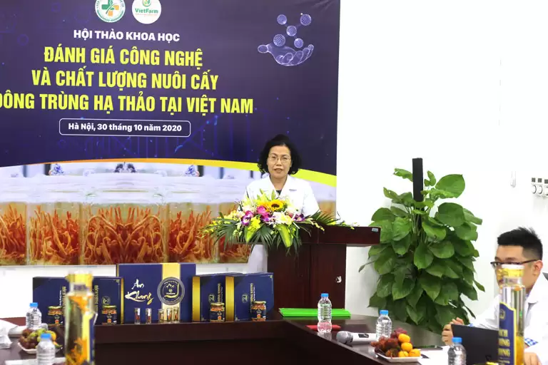 Trung tâm Vietfarm tài trợ độc quyền hội thảo đánh giá công nghệ và chất lượng nuôi cấy đông trùng hạ thảo tại Việt Nam