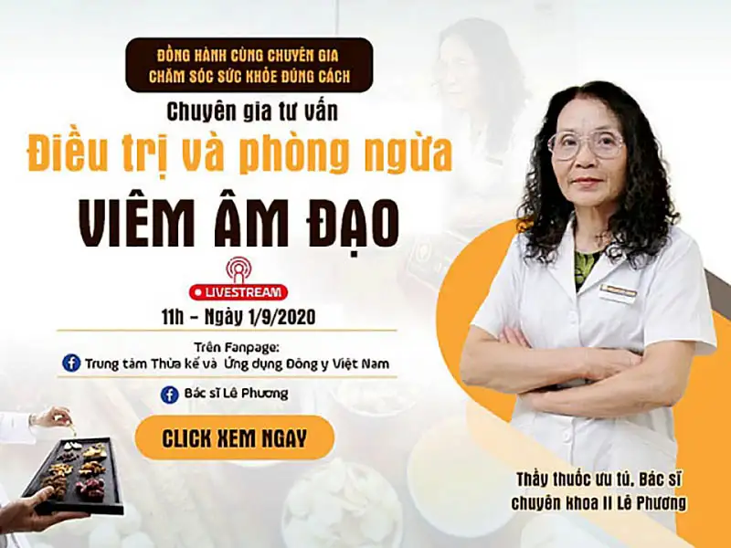Tư vấn trực tuyến ĐIỀU TRỊ VÀ PHÒNG NGỪA VIÊM ÂM ĐẠO